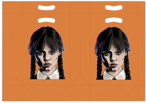Arquivo de Corte Silhouette Sacolinhas Wandinha
