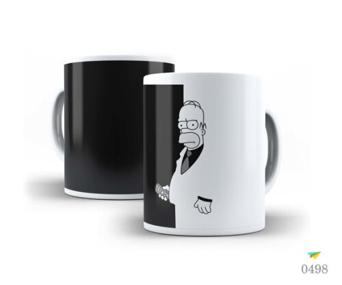 Arquivo Digital Cdr, Ai e Jpg para Sublimação os Simpsons