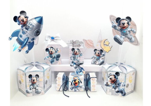 Arquivo Digital de Corte Mickey Astronauta Studio