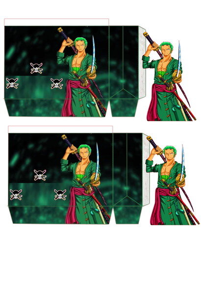 Arquivo Digital de Corte Silhouette Mangá Zoro