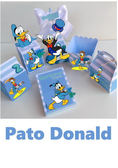 Arquivo Digital de Corte Studio Pato Donald
