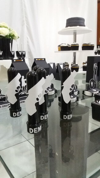 Arquivo Digital Silhouette 007 James Bond Festa em Casa