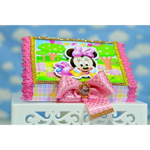 Arquivo Digital Silhouette Festa Baby Minnie Luxo