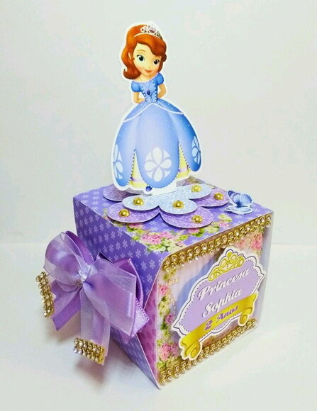 Arquivo Digital Silhouette Festa Princesa Sofia Luxo