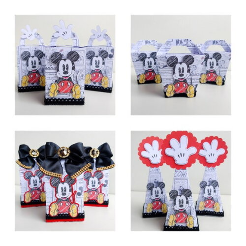 Arquivo Digital Silhouette Mickey Luxo