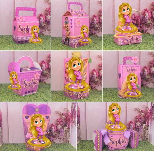 Arquivo Digital Silhouette Rapunzel Teen Luxo
