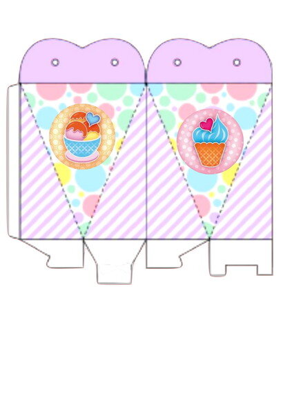 Arquivo Digital Silhouette Sorvetinho Candy Collor