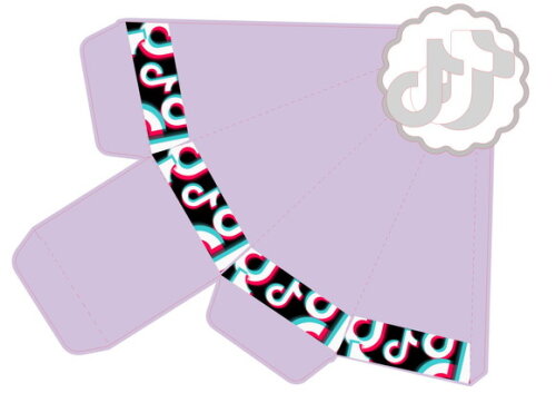 Arquivo Digital Silhouette Tiktok Luxo -combo 2 Kits