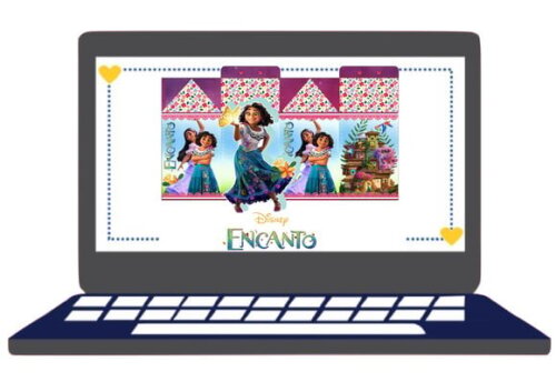 Arquivo Digital Studio e pdf Encanto Desenho Disney