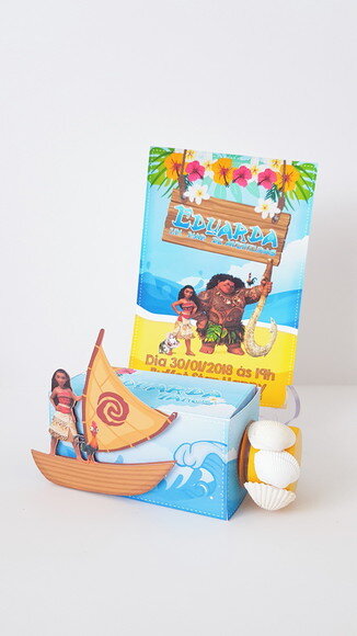 Arquivo Moana Baby pdf Corte Manual Tesourete