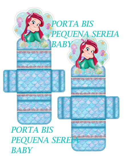 Arquivo Porta Bis Duplo Pequena Sereia Baby Studio/pdf