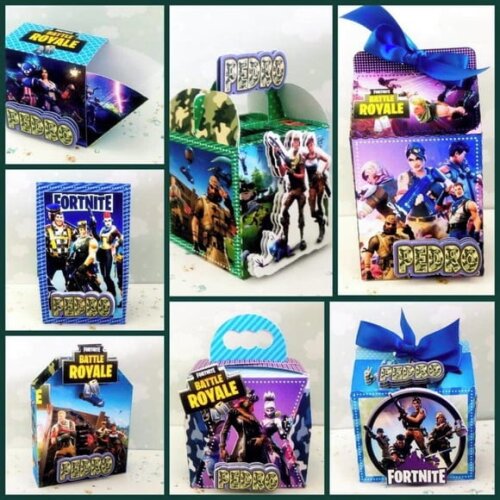 Arquivo Silhouette Festa Fortnite Luxo