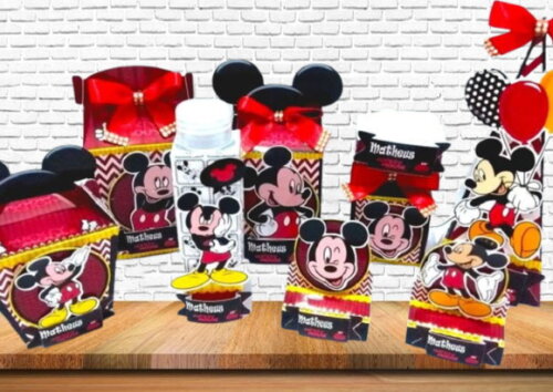 Arquivo Silhouette Mickey Luxo