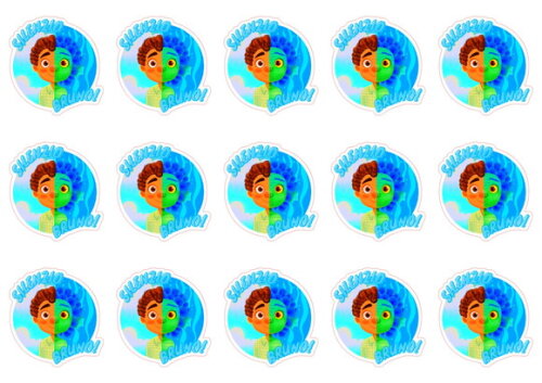 Arquivo Silhouette Tags Uso Diversos Luca Desenho Disney