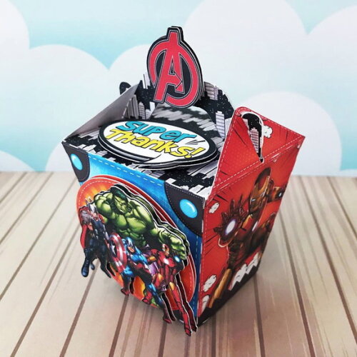 Arquivo Silhouette Vingadores Completo Luxo