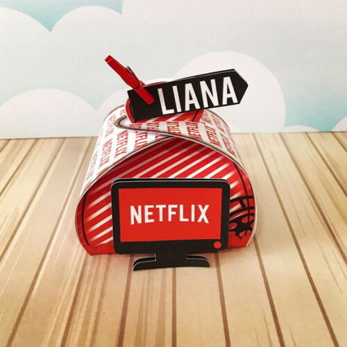 Arquivos Digitais Silhouette Netflix Luxo