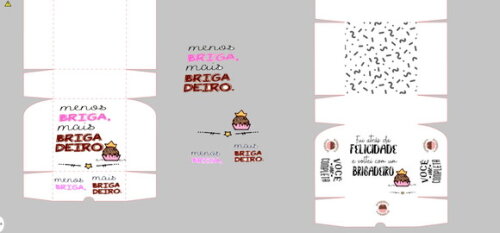 Arquivos Silhouette Menos Brigas, Mais Brigadeiros !!!!!