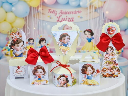 Branca de Neve Baby Cute Arquivo Digital Studio e pdf