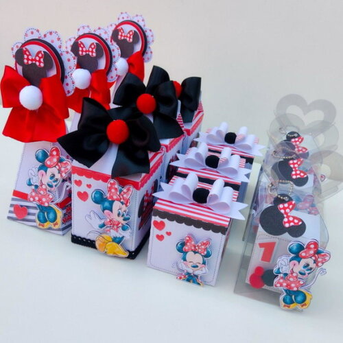 Minnie Vermelha Arquivo de Corte Studio