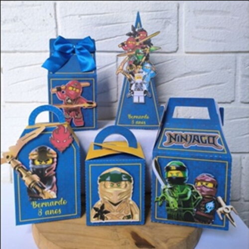 Ninjago Arquivo de Corte Digital Studio e pdf