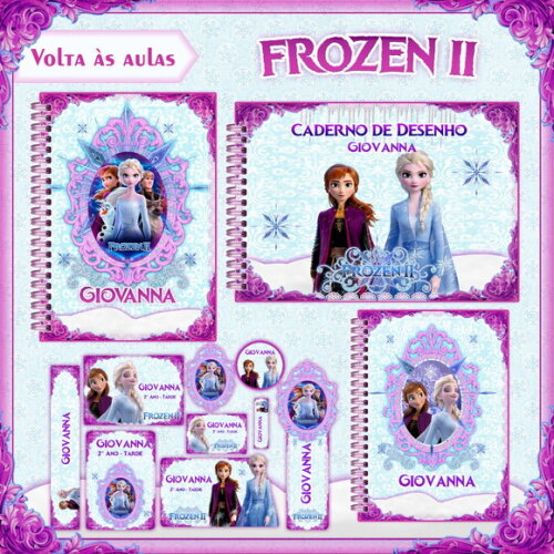 Volta Ás Aulas Silhouette Combo Etiquetas e Capas 62 Temas!