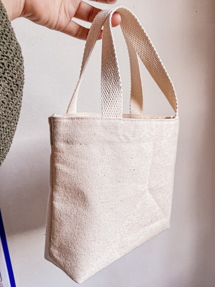 Eco Bag Algodão Cru 25x20x5