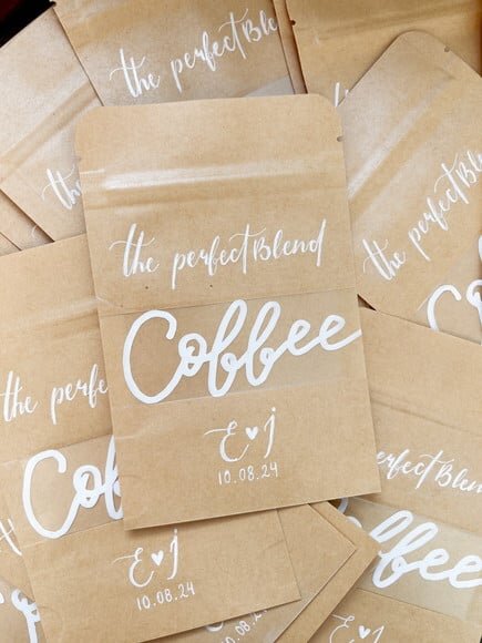 Saquinho Kraft Café - Personalizado 9x14