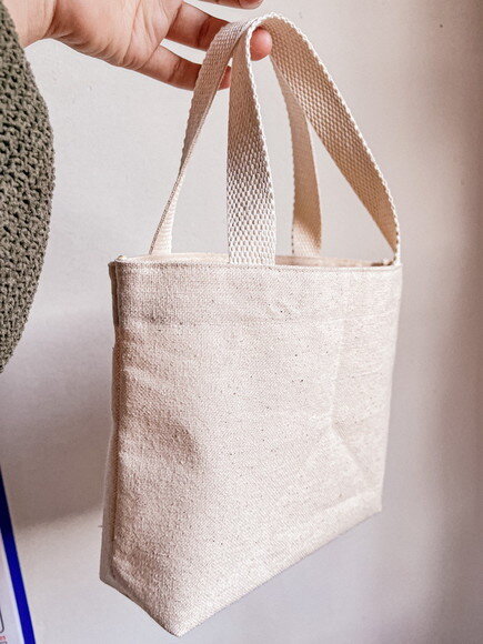 Eco Bag Algodão Cru 25x20x5