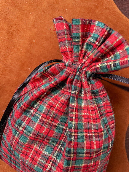 Embalagem de Natal- Saquinho Estampado 14x14