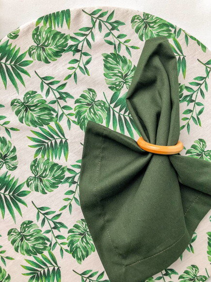 Kit mesa posta dupla face- verde escuro