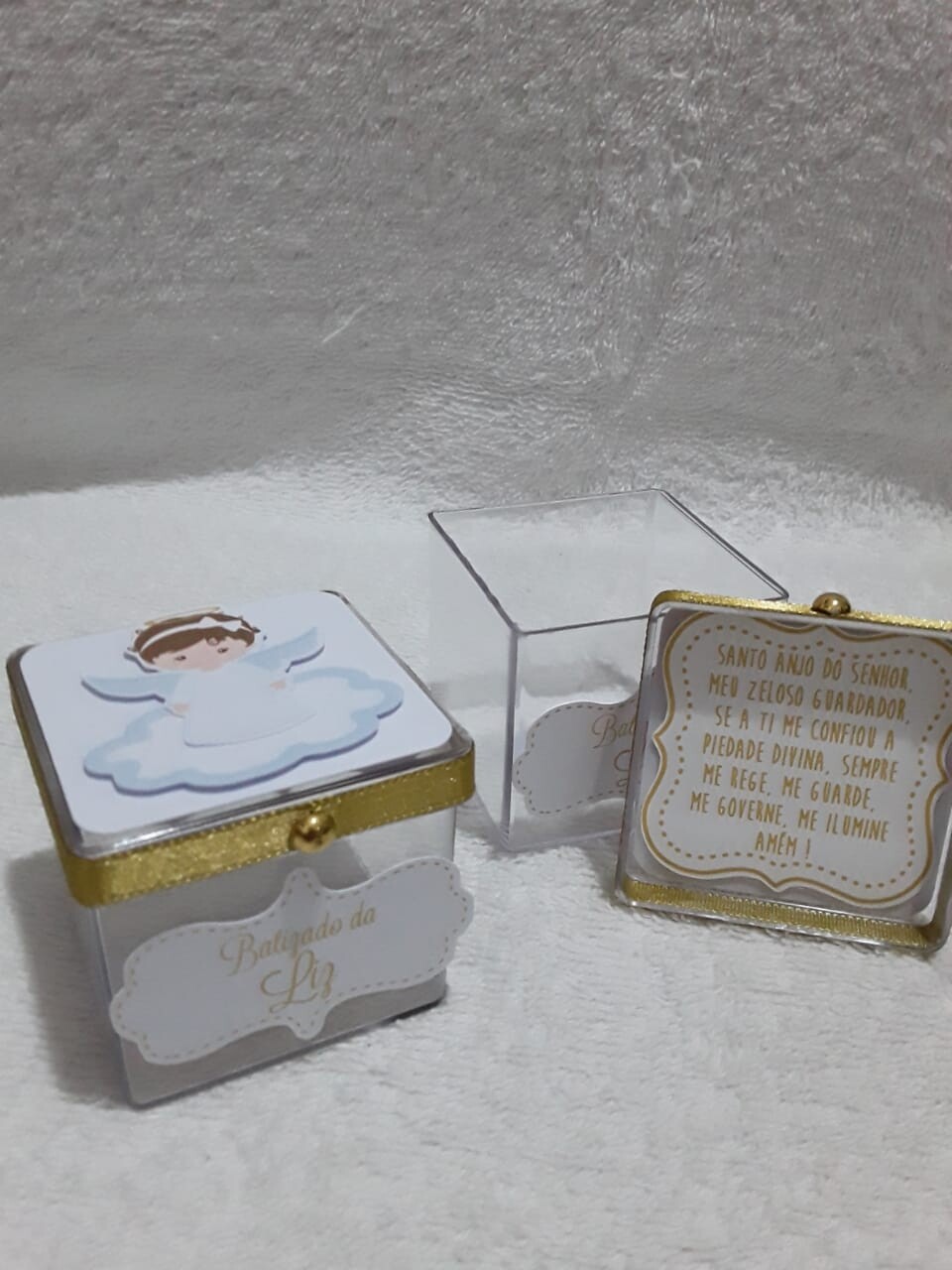 Kit Batizado com mini terço - 15 Ítens