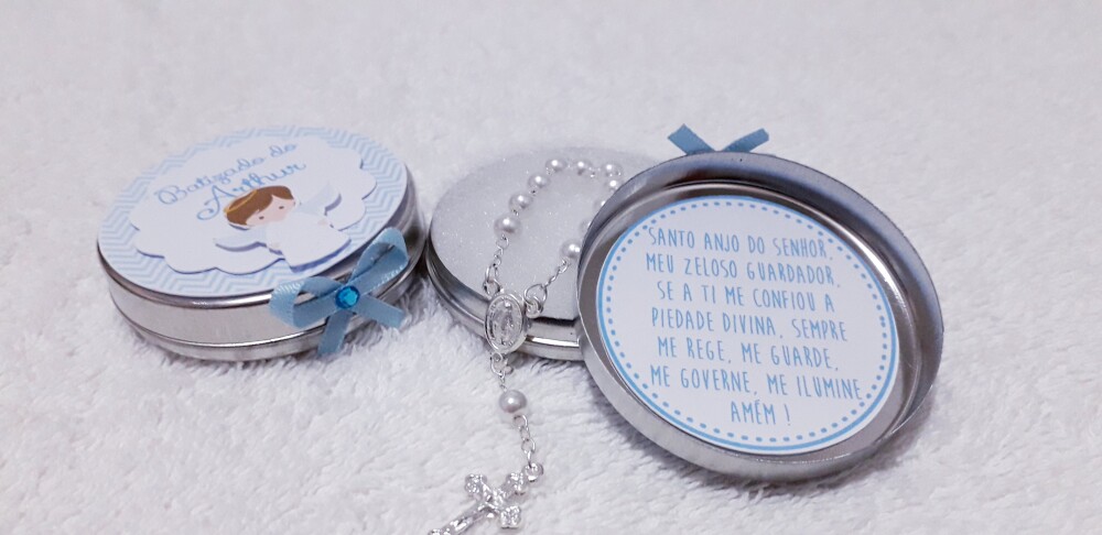 Kit Batizado com Mini Terço - 45 Ítens