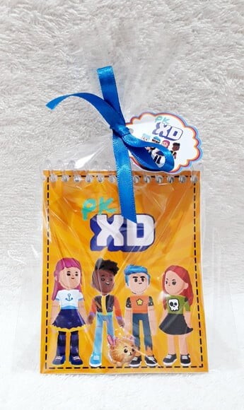 Bloquinho de Anotações com Mini Lápis Pk Xd