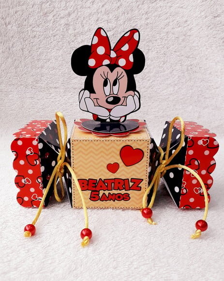 Caixa Bala Minnie