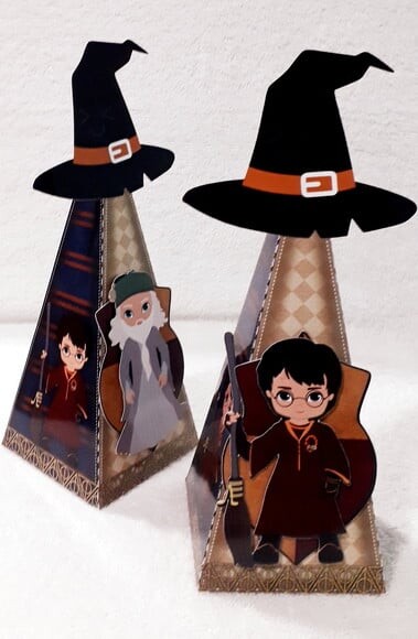 Caixa Cone Harry Potter