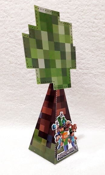 Caixa Cone Minecraft