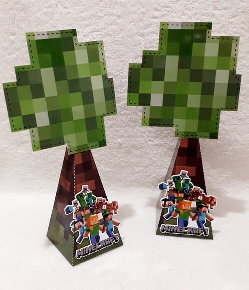 Caixa Cone Minecraft
