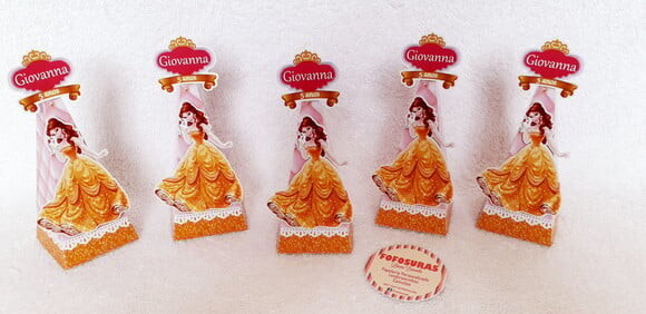Caixa Cone PRINCESAS