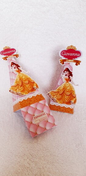Caixa Cone PRINCESAS