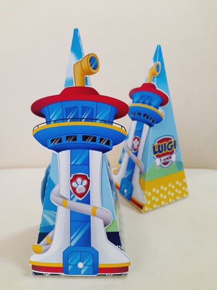 Caixa Cone Torre Patrulha Canina