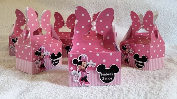 Caixa Maletinha Minnie