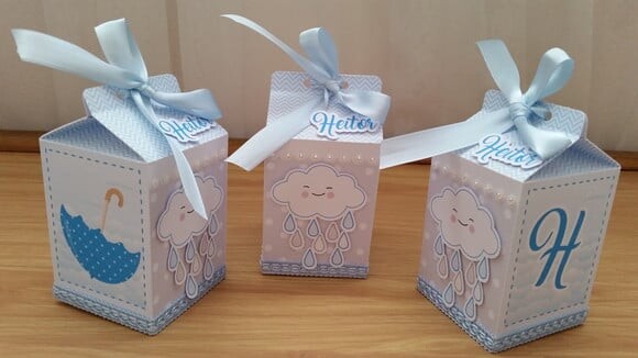 Caixa Milk Chuva de Amor