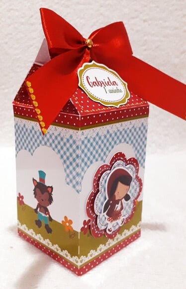 Caixa Milk Chapeuzinho Vermelho