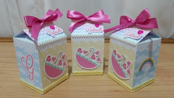 Caixa Milk Chuva de Amor