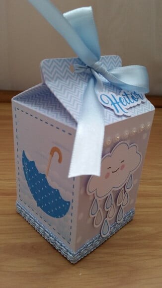 Caixa Milk Chuva de Amor