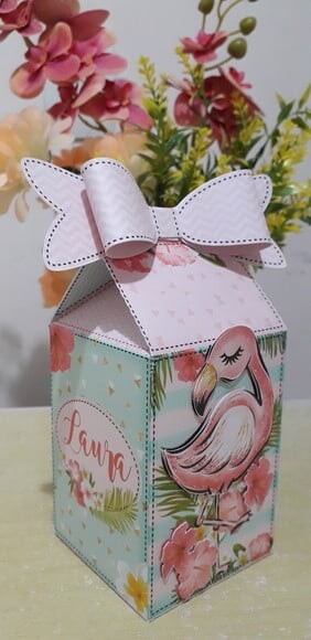 Caixa Milk Flamingo