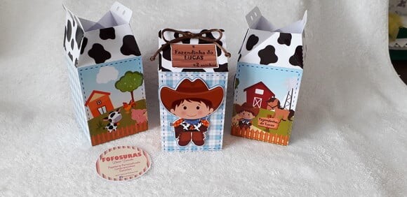 Caixa Milk Fazendinha