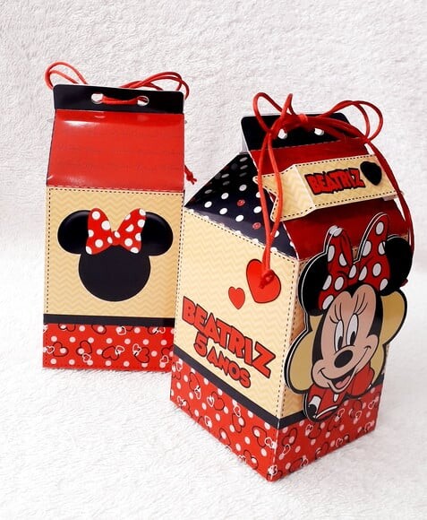 Caixa Milk Minnie