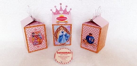 Caixa Milk PRINCESAS
