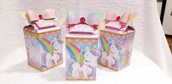 Caixa Milk Unicórnio
